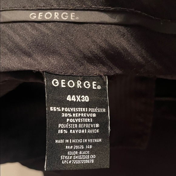 George Classic Black Trousers - Picture 2 of 2